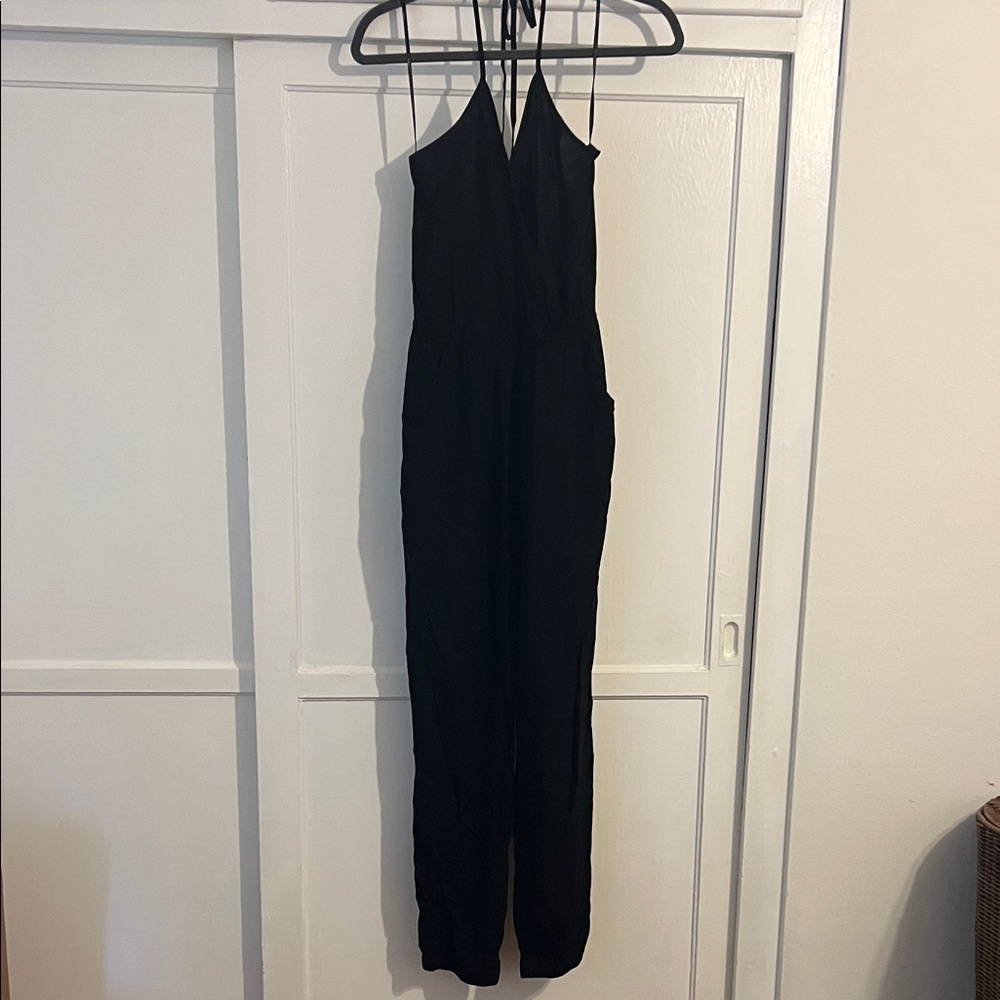 Lulu's Chic Black Halter Jumpsuit